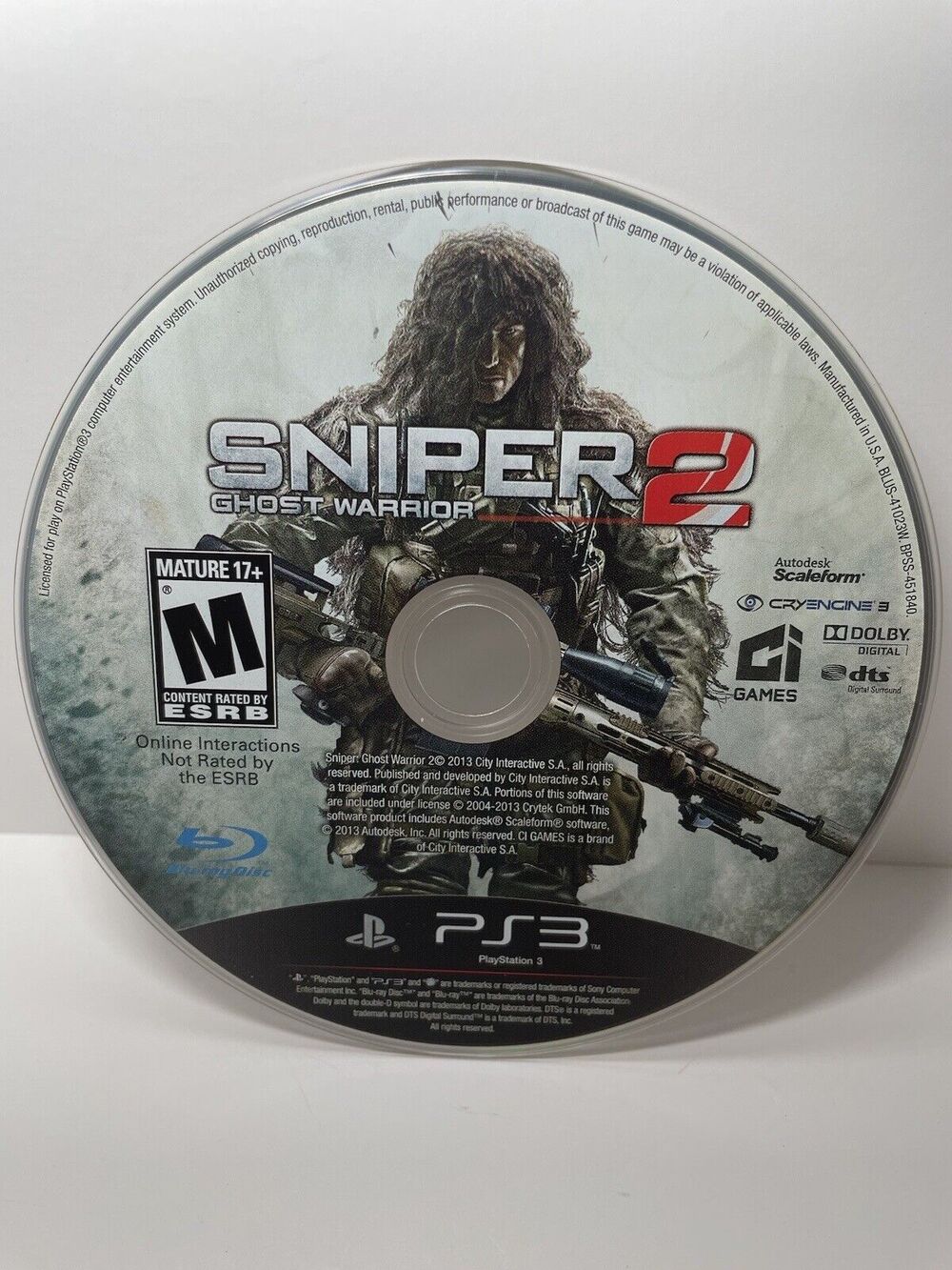 Playstation 3 Sniper 2 Ghost Warrior Tested
